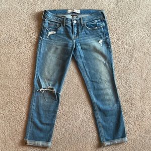 Hollister Social Stretch cropped jeans size 27